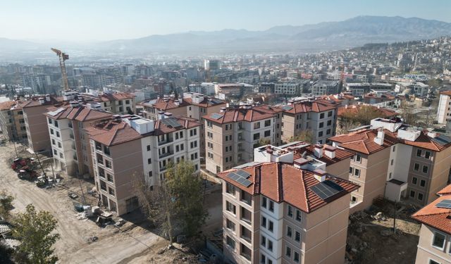 Kahramanmaraş'ta Eski Mahalleler Yerinde Dönüşümle Ayağa Kalkıyor