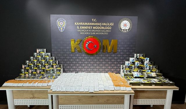 Kahramanmaraş'ta Kaçakçılık Operasyonları: 5 Şüpheli Yakalandı