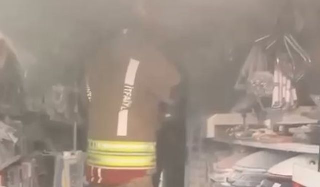 Kahramanmaraş'ta Motosiklet Tamirhanesinde Çıkan Yangın Söndürüldü