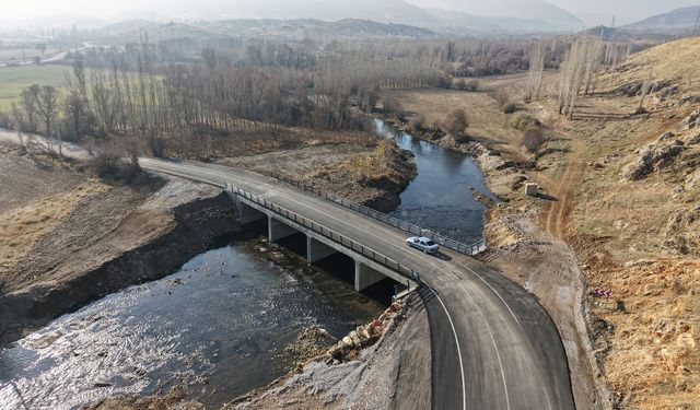 Büyükşehir, Göksun Temurağa Köprüsünü Tamamladı
