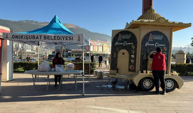 Onikişubat Belediyesi’nden KSÜ Tıp Fakültesi’nde gönülleri ısıtan ikram