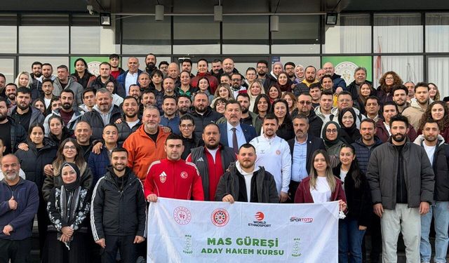 Türkiye'de Bir İlk!  MAS Güreşinde Tarihi Adım