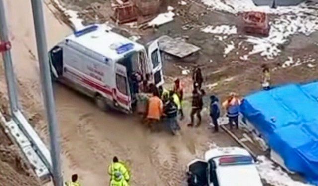 Kahramanmaraş’ta İkinci Kattan Düşen İşçi Yaralandı