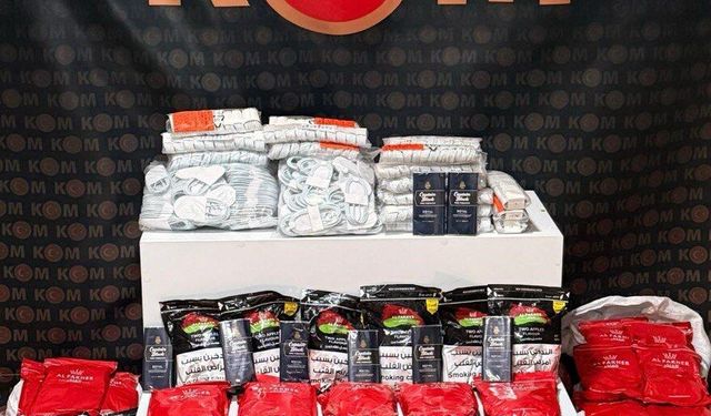 Göksun’da Kaçak Tütün ve Emtia Operasyonu
