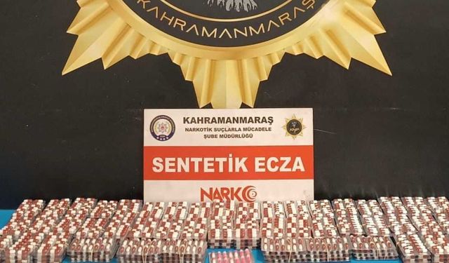 Kahramanmaraş'ta Hoparlörde Binlerce Uyuşturucu Hap Ele Geçirildi