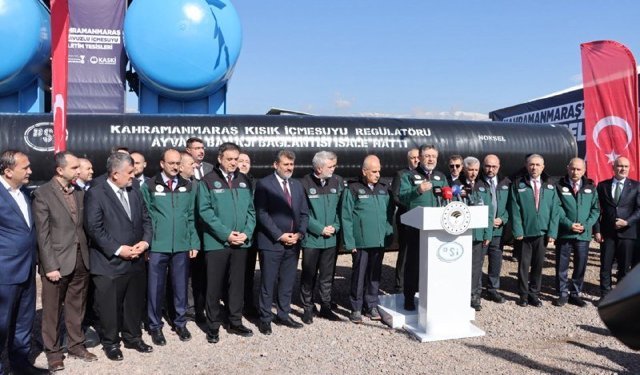 Bakan Yumaklı: Kahramanmaraş’ın İçme Suyu Sorunu Kalıcı Çözüm Bulacak