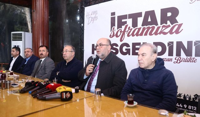 Başkan Akpınar, Basın Mensuplarıyla İftar Programında Bir Araya Geldi