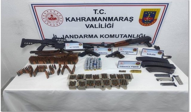 Kahramanmaraş’ta 129 Silah Ele Geçirildi, 331 Şahıs Tutuklandı