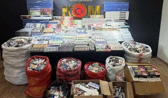 Kahramanmaraş’ta Kaçak Tütün Operasyonu