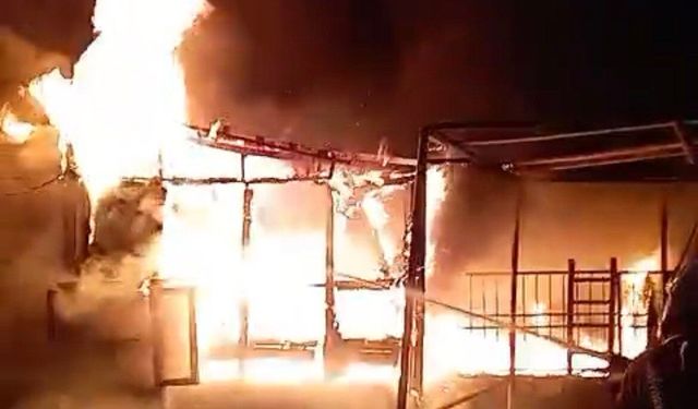 Kahramanmaraş’ta Ev Yangını: -Ev Kullanılamaz Hale Geldi