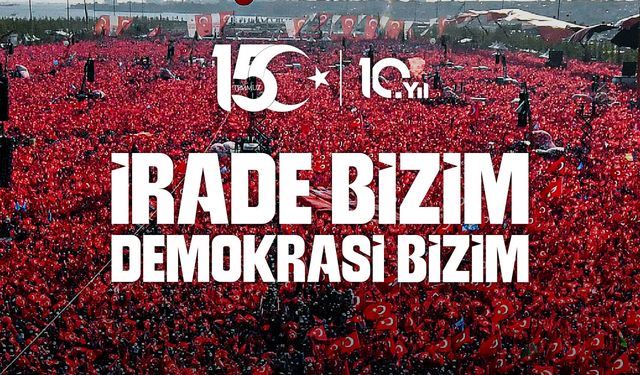 Başkan Toptaş; 15 Temmuz, iradesine sahip çıkan milletimizin zaferidir