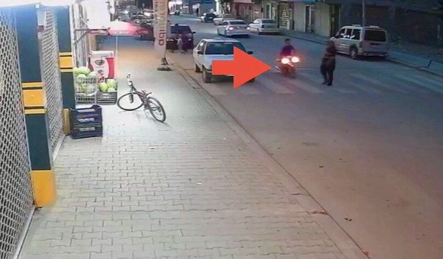 Elbistan’da Yaya Geçidinde Motosiklet Çarptı: Yaralıya Yardım Etmeden Kaçtı
