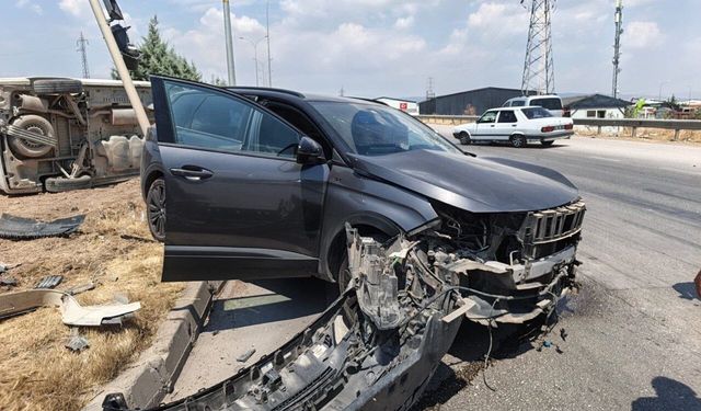 Kahramanmaraş’ta Trafik Kazası: 3 Yaralı