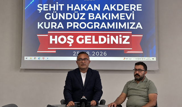 Onikişubat Belediyesi’nin Gündüz Bakımevi’nde Yeni Dönemin Kuraları Çekildi