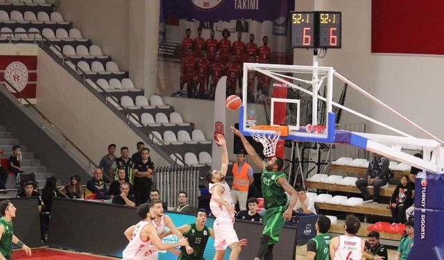 Kipaş Kahramanmaraş Büyükşehir Belediyespor, Bağlumspor'u Geçti: 85-72