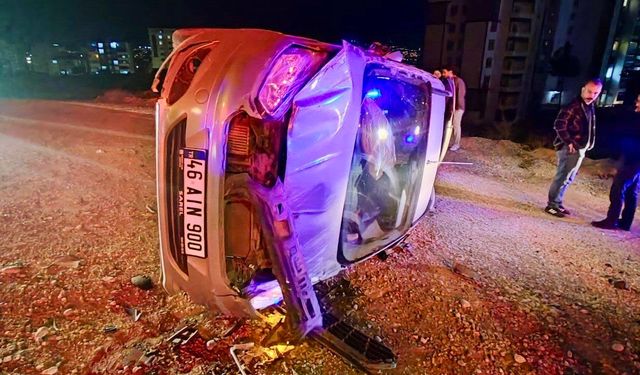 Kahramanmaraş’ta Trafik Kazası: 2 Yaralı