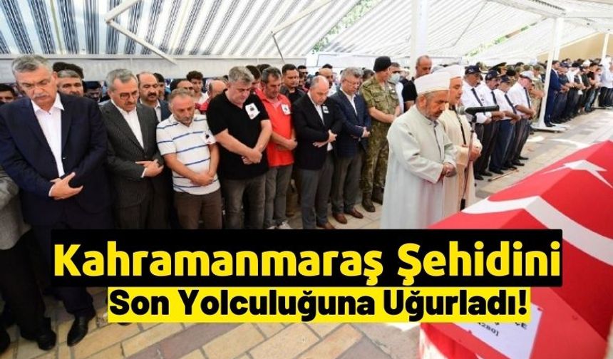 Uzman Çavuş Mehmet Burak Keçe'nin Naaşı Kahramanmaraş'ta Toprağa Verildi