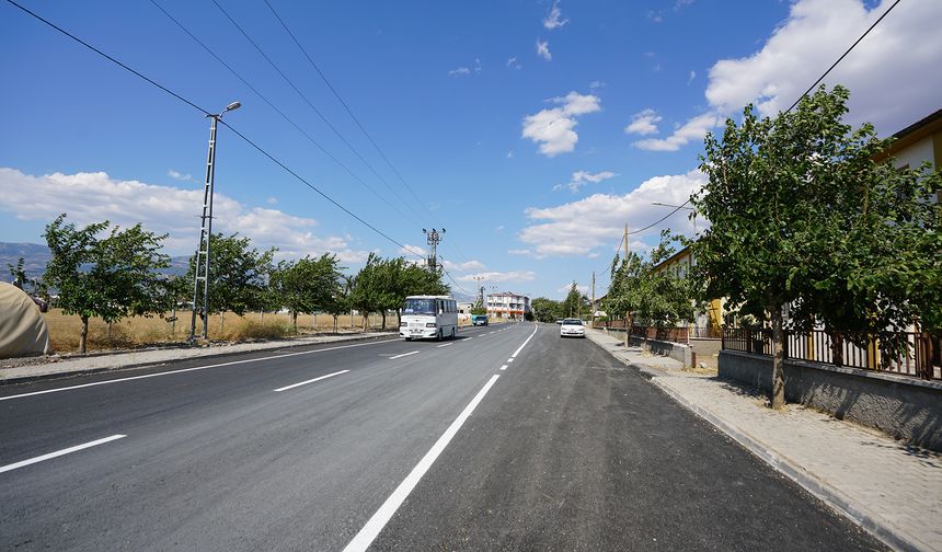 Kahramanmaraş'ta asfalt çalışmaları tamamlandı!
