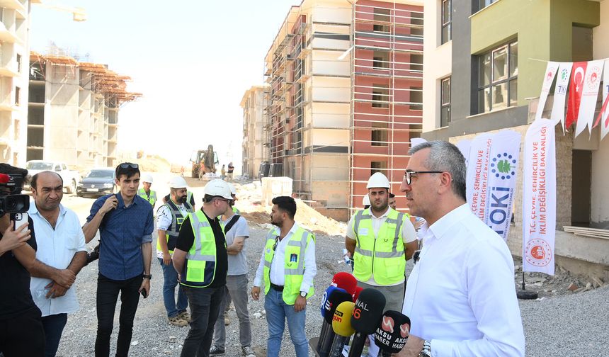 Başkan Güngör; “Kahramanmaraş’a 112 Bin Kalıcı Konut ve Köy Evi Yapılacak”