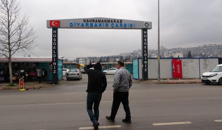 Kahramanmaraş'ta Konteyner Çarşıda Esnafın Faaliyeti Sürüyor!