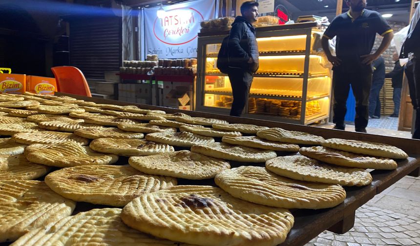 Kahramanmaraş'ta Çörekçilerde Ramazan Bayramı Mesaisi