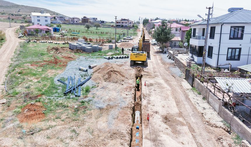 KASKİ, Afşin’de Yeni Altyapı İmalatını Sürdürüyor