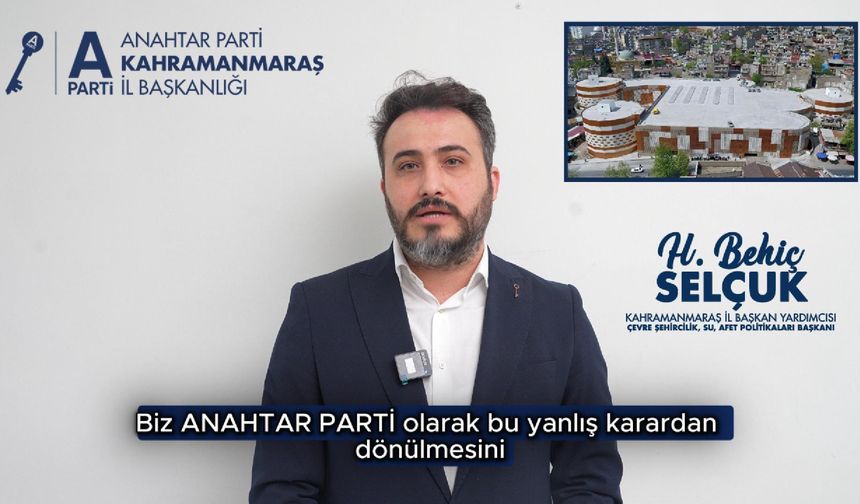 Anahtar Parti'den Arasa Otoparkı İçin Koruma Çağrısı