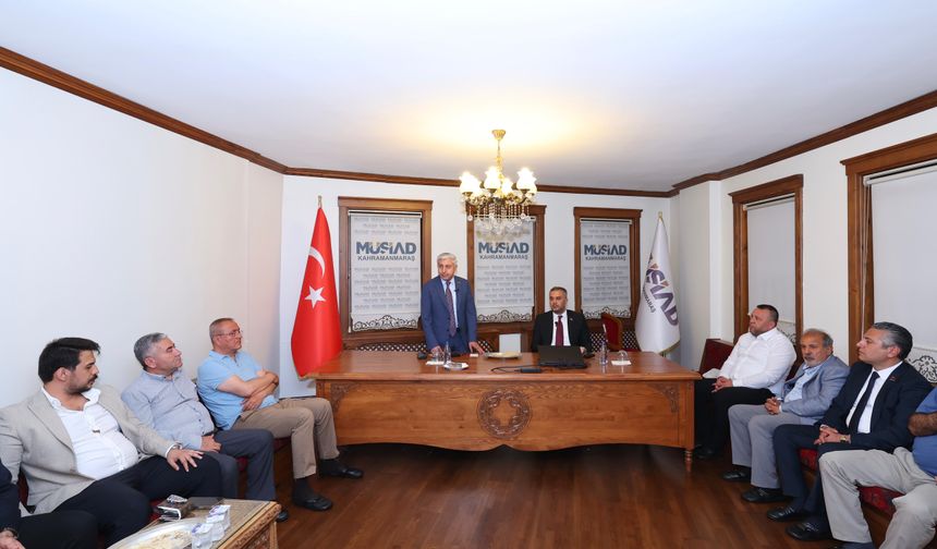 Başkan Toptaş, MÜSİAD’da iş dünyasının temsilcilerine bir yıllık hizmetleri ve hedefleri anlattı