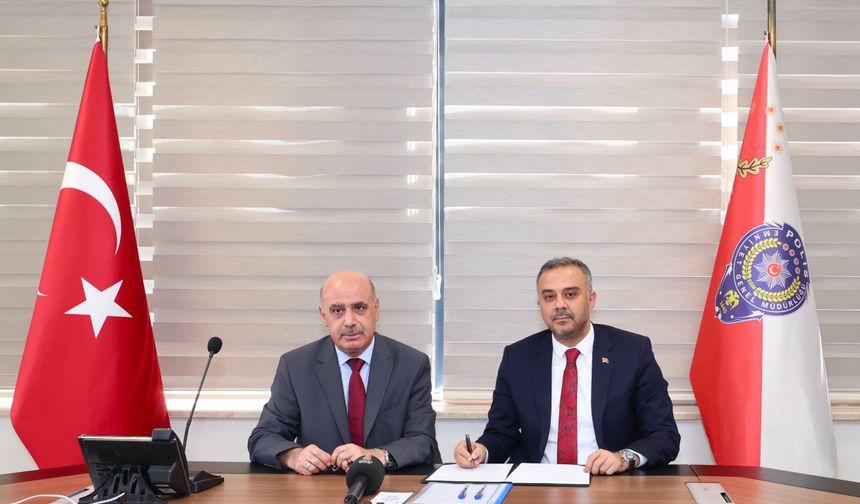 Başkan Toptaş ve Gökduman, Güvenli Park Projesi’nin protokolünü imzaladı