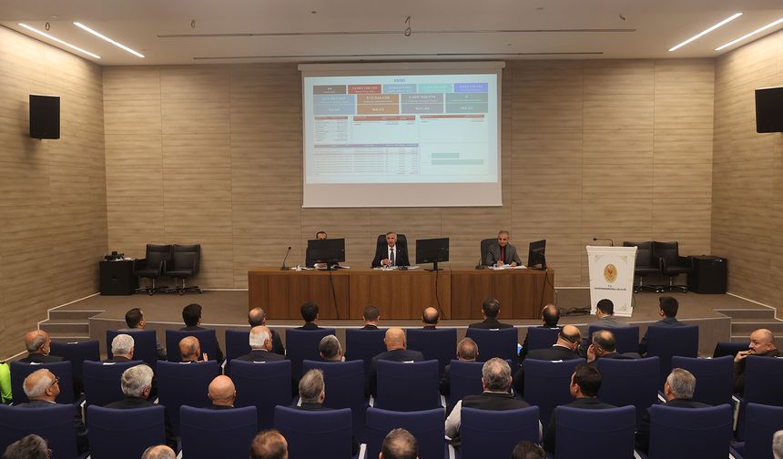 Başkan Akpınar, 2025 Yılı 4. İl Koordinasyon Kurulu Toplantısında Konuştu