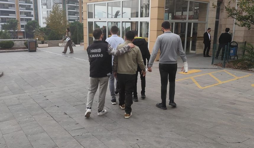 Kahramanmaraş'ta Uyuşturucuya 4 Tutuklama