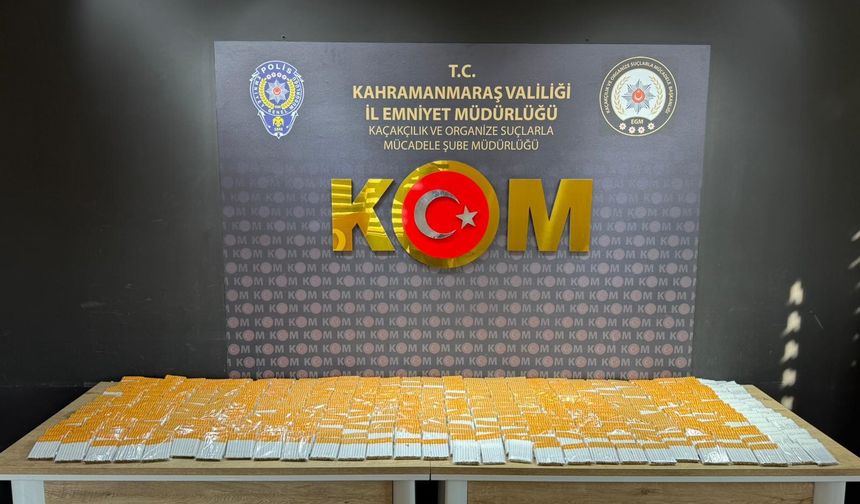 Kahramanmaraş'ta Kaçakçılık Operasyonları: 4 Gözaltı