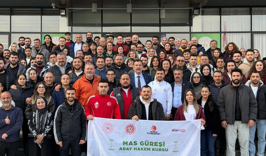 Türkiye'de Bir İlk!  MAS Güreşinde Tarihi Adım