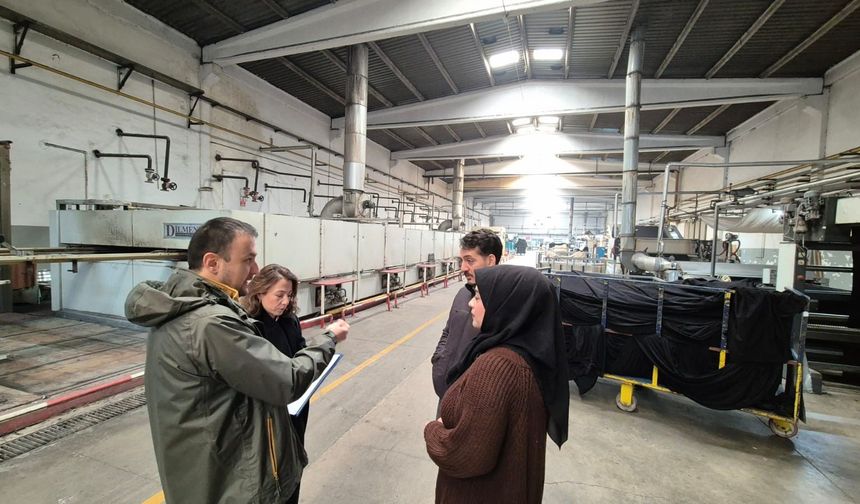 Kahramanmaraş'ta Destek Almaya Hak Kazanan 3 Firma İncelendi