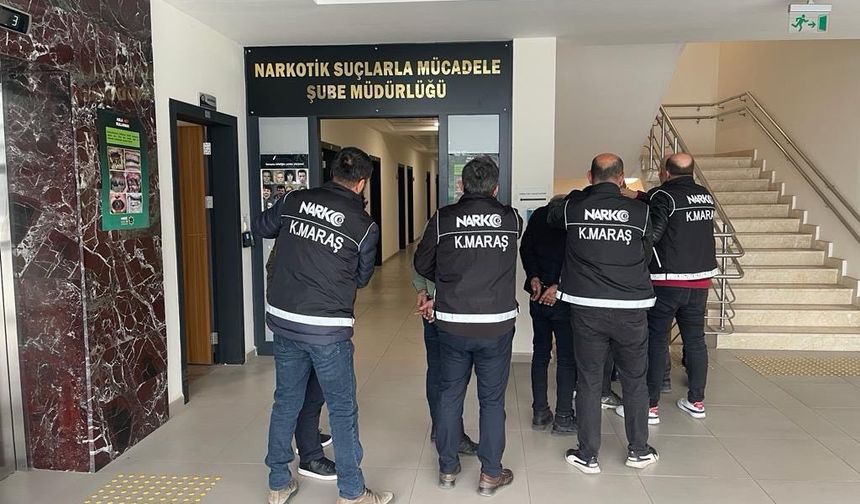 Kahramanmaraş’ta Uyuşturucu Operasyonu: 4 Tutuklama