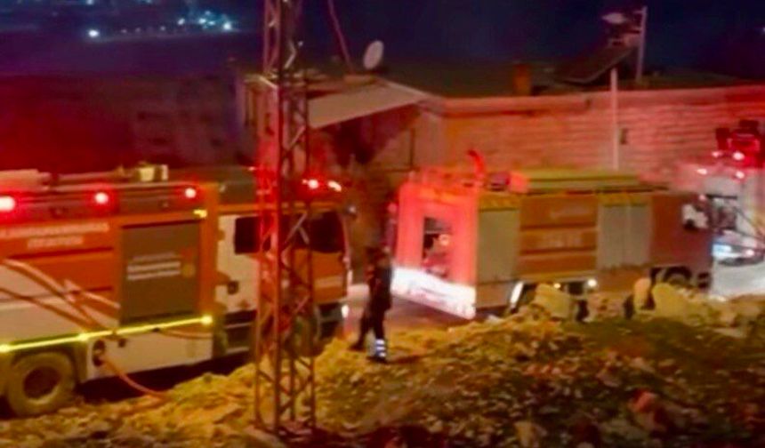 Pazarcık’ta Çiftlik Yangını Paniğe Neden Oldu