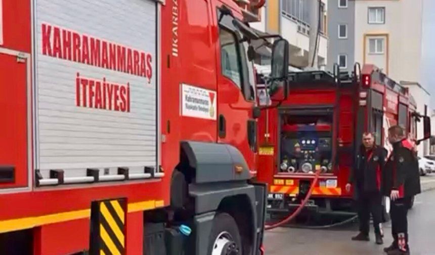 Kahramanmaraş’ta Depo Yangını Korkuttu