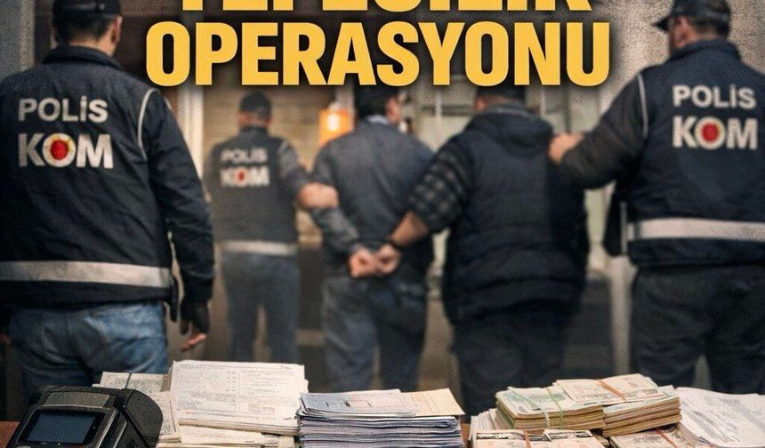 Kahramanmaraş’ta Tefecilik Operasyonu: 8 Gözaltı