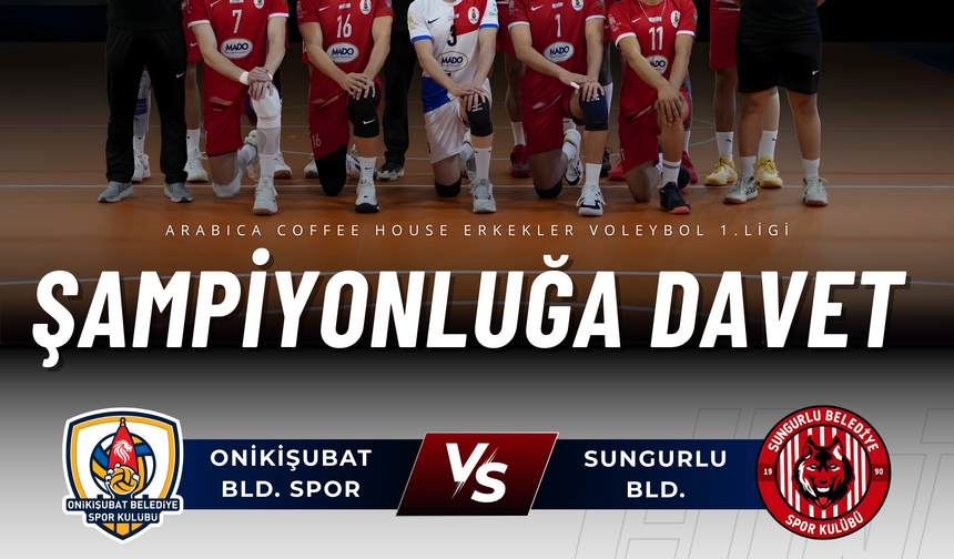 Onikişubat Belediyespor Şampiyonluk Maçına Çıkıyor!