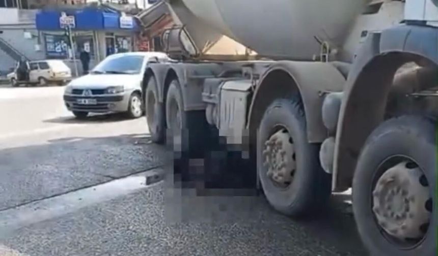 Kahramanmaraş’ta Beton Mikseri İle Çarpışan Motosiklet Sürücüsü Öldü