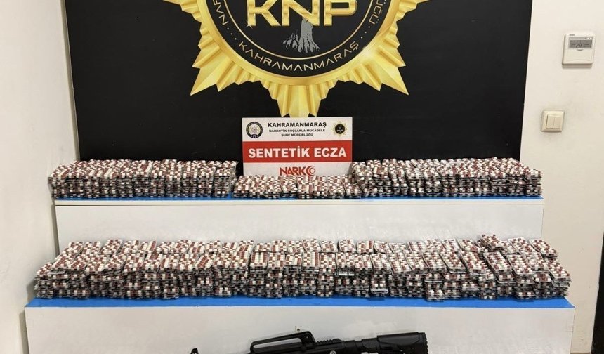 Kahramanmaraş’ta Narkotik Operasyonu: 3 Tutuklama