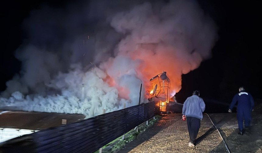 Kahramanmaraş’ta Yaşlı Kadın Yangında Hayatını Kaybetti