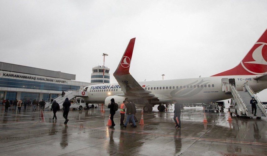Kahramanmaraş Havalimanı Mart Ayında 26 Bin 835 Yolcuya Hizmet Verdi