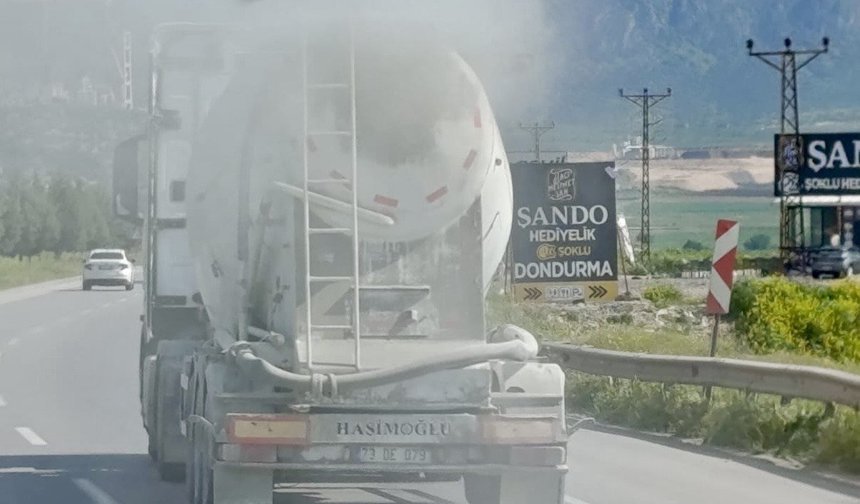 Kahramanmaraş’ta Beton Mikseri Tepki Çekti