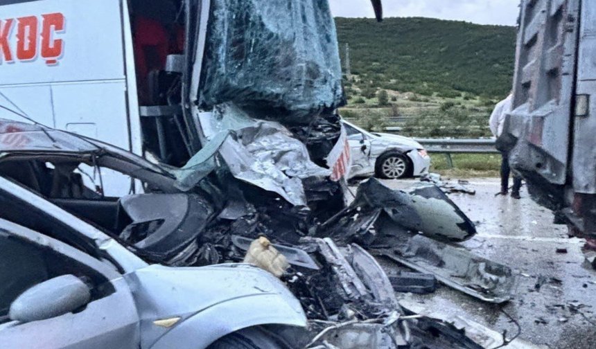 Kahramanmaraş'ta Otoyolda Zincirleme Kaza: 10 Yaralı