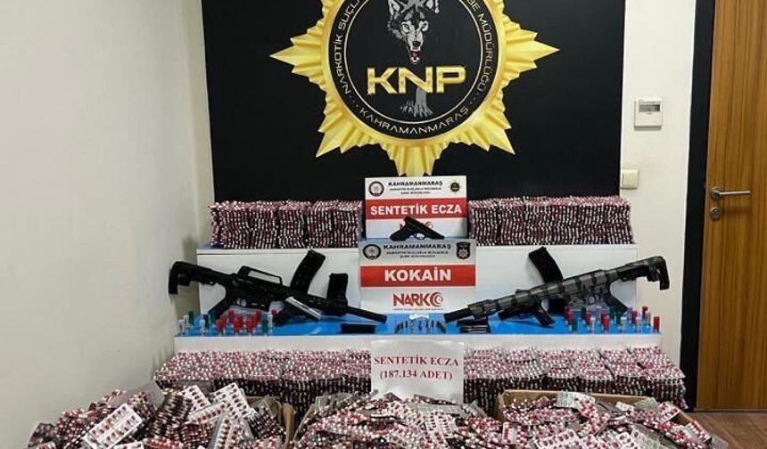 Kahramanmaraş’ta Dev Narkotik Operasyonu: 3 Kişi Tutuklandı