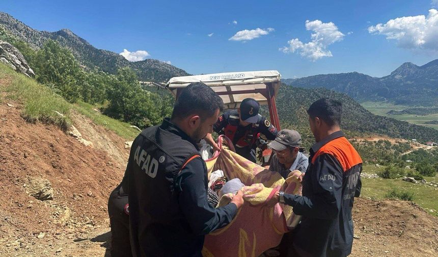 Kahramanmaraş’ta Ayağı Kırılan Yaşlı Kadın İçin Ekipler Seferber Oldu