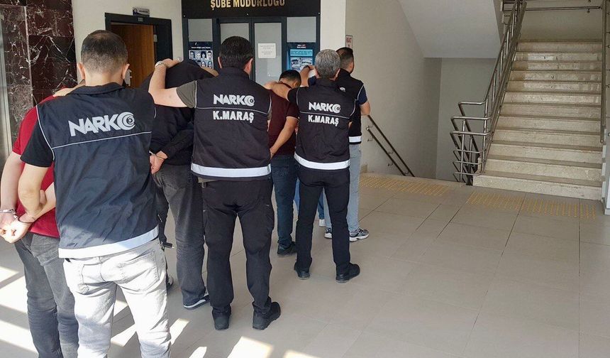 Kahramanmaraş’ta Rekor Uyuşturucu Operasyonu