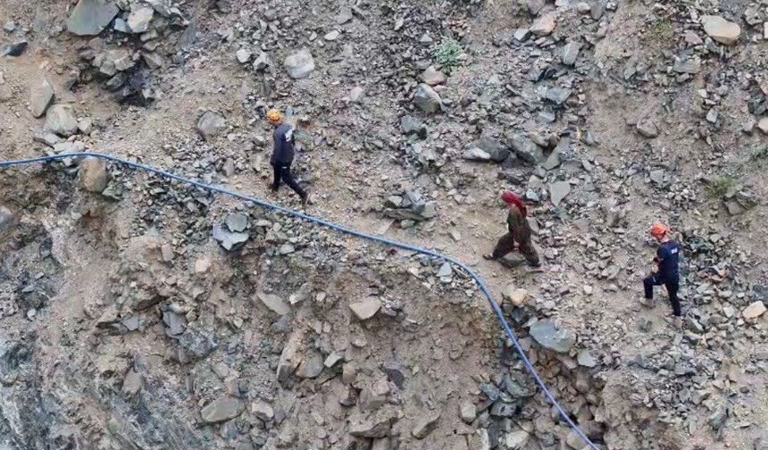 Kahramanmaraş’ta Berit Dağı’nda Mahsur Kalan Kadın Kurtarıldı