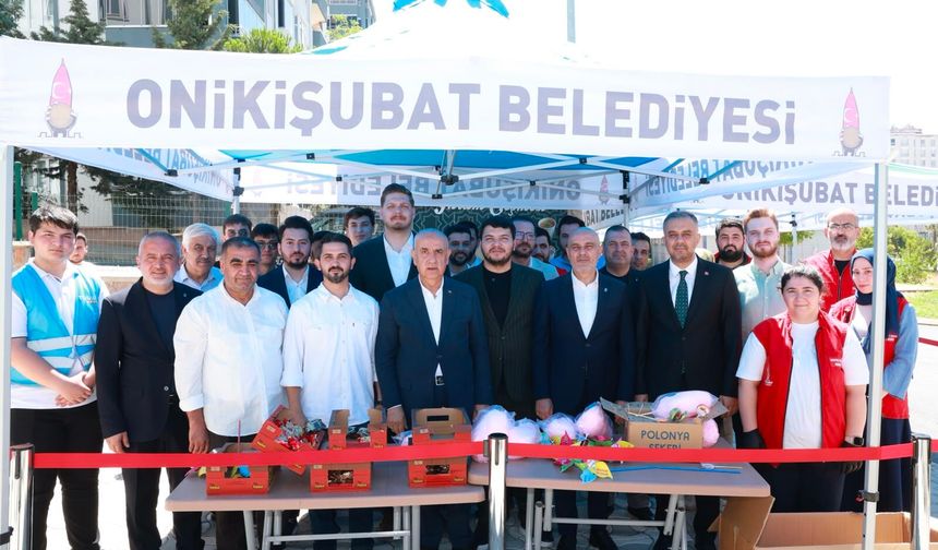 Onikişubat Belediyesi’nden TÜGVA’nın Yaz Okulu’na tam destek